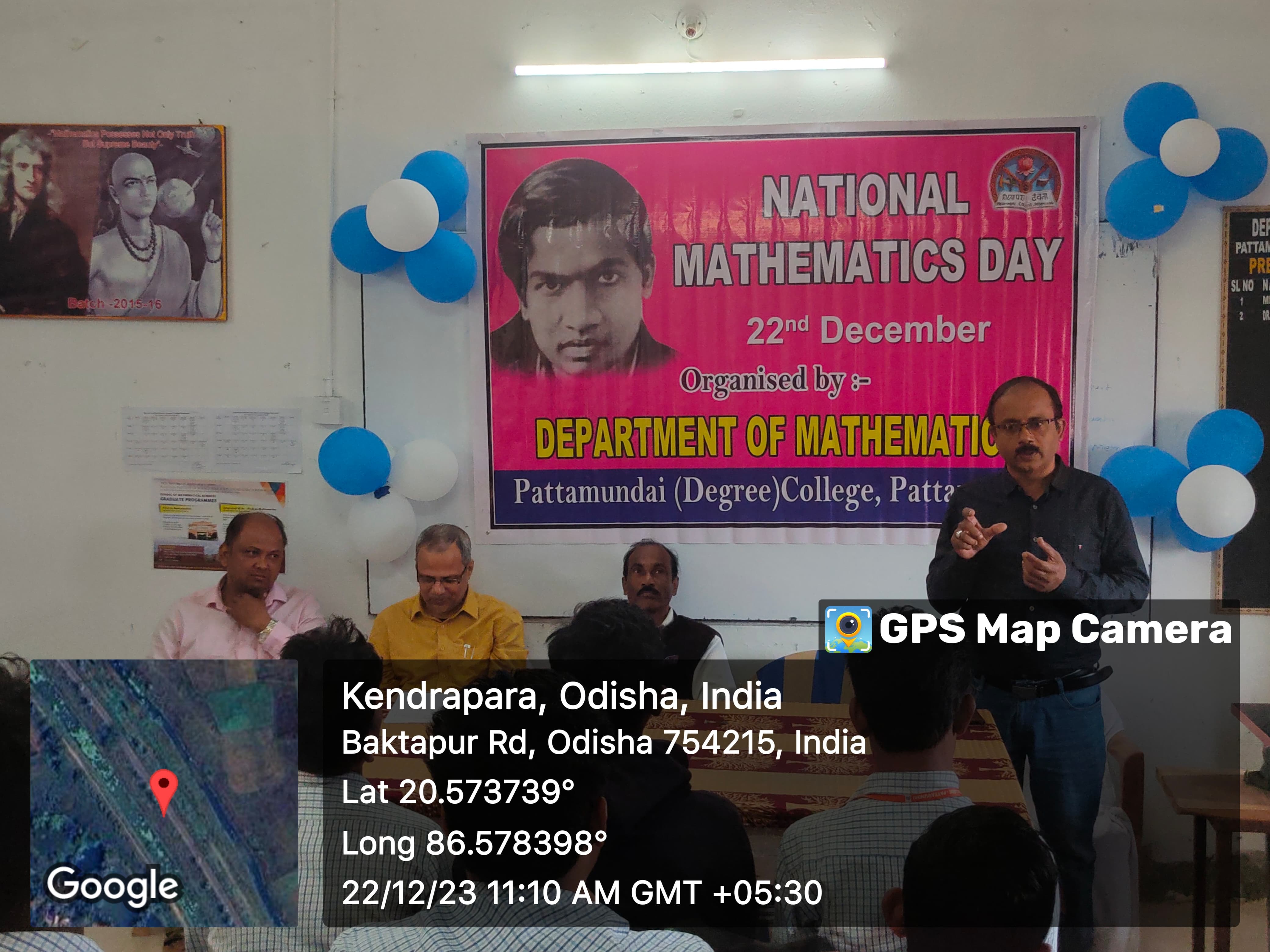 OBSERVATION OF NATIONAL MATHEMATICS DAY