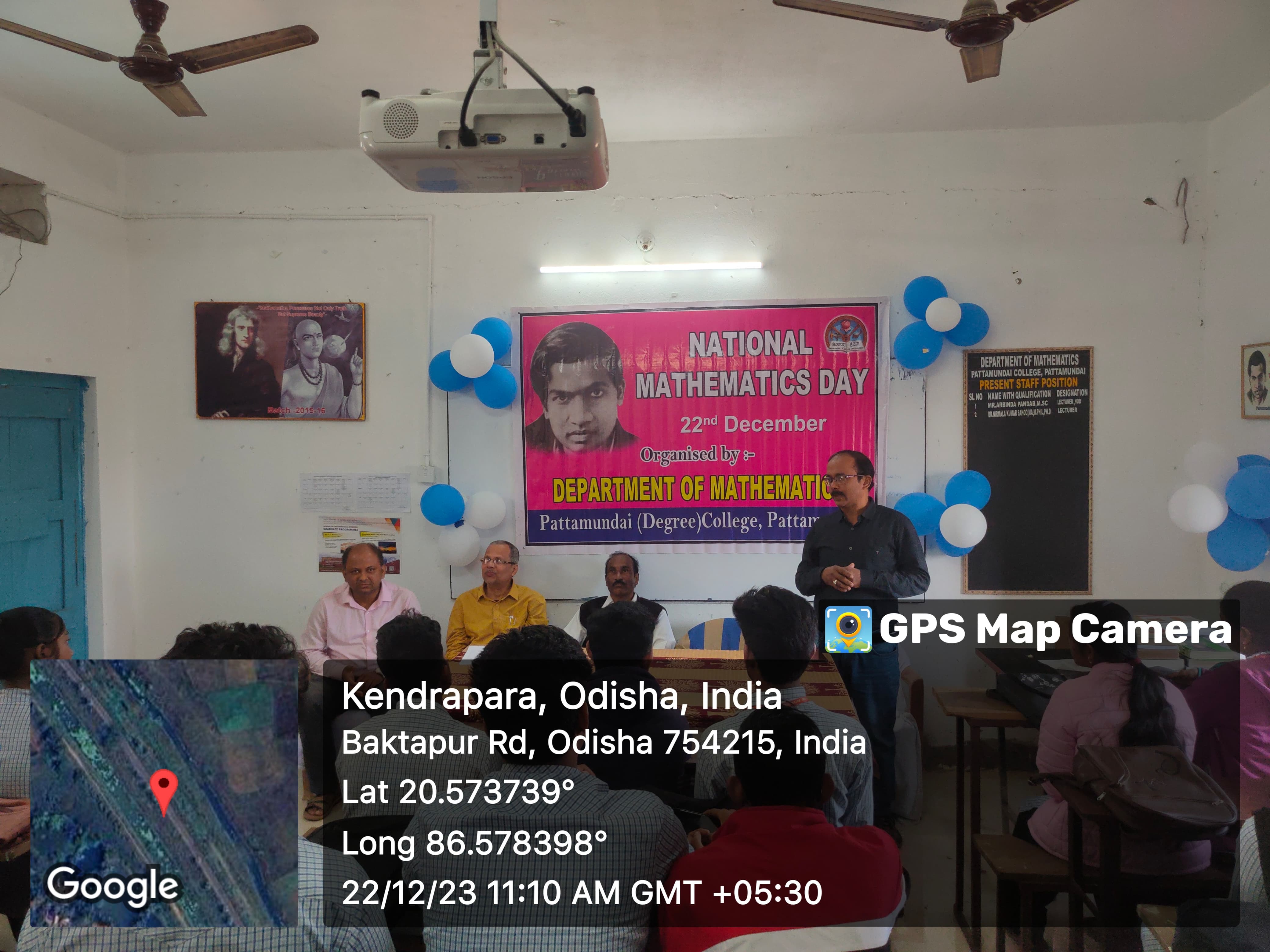 OBSERVATION OF NATIONAL MATHEMATICS DAY