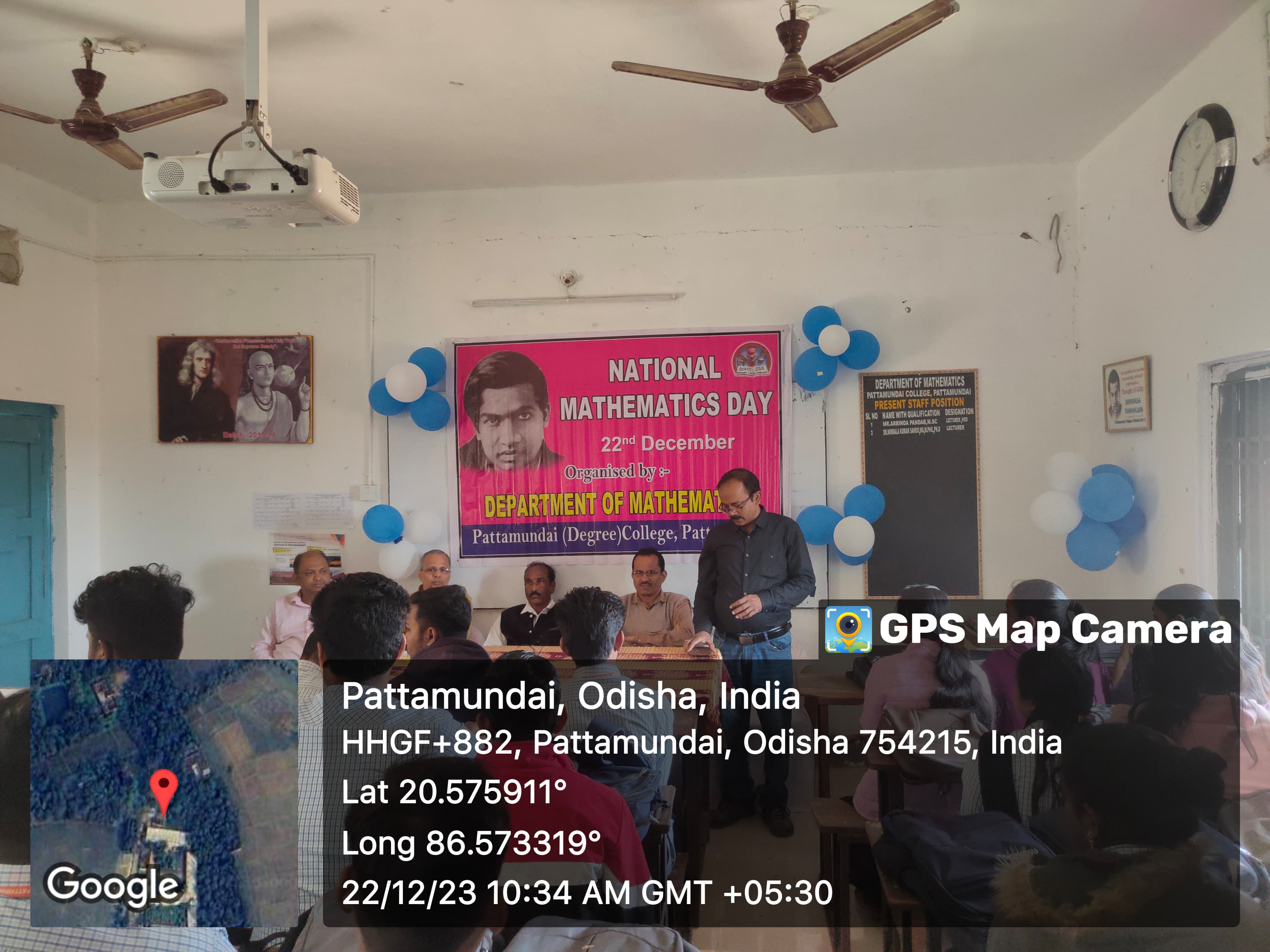 OBSERVATION OF NATIONAL MATHEMATICS DAY