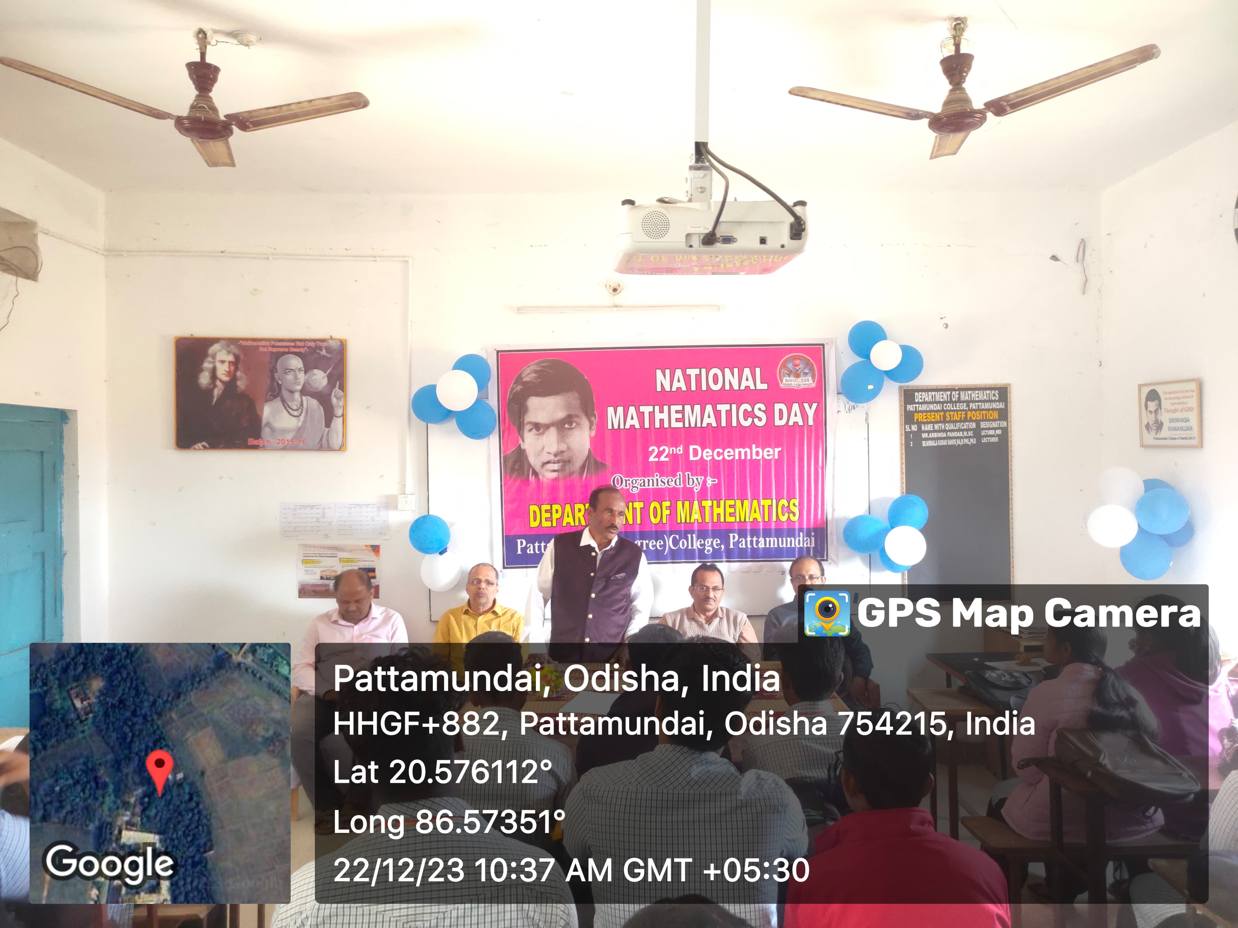 OBSERVATION OF NATIONAL MATHEMATICS DAY