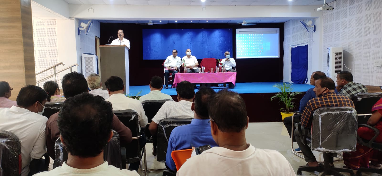 POST NAAC REACREDITATION REVIEW MEETING