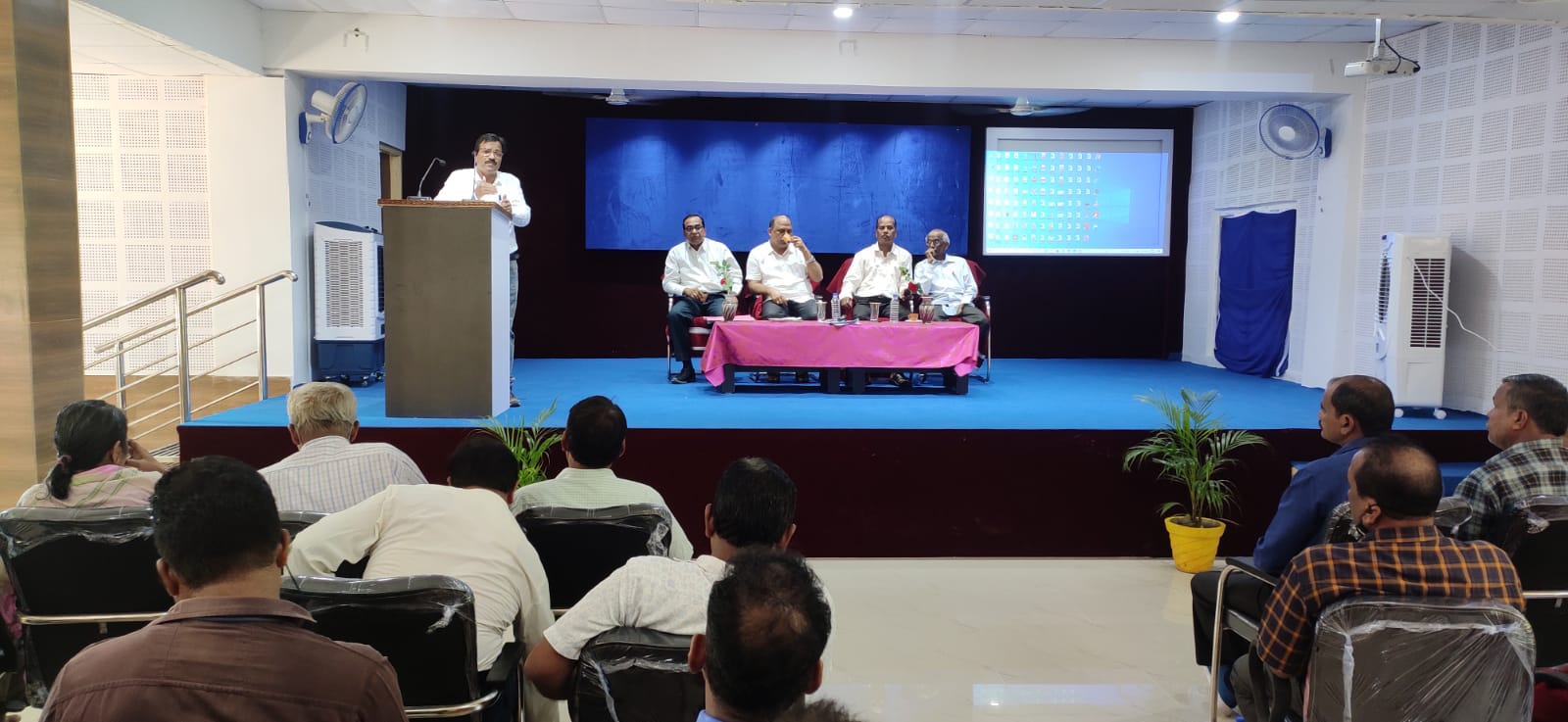 POST NAAC REACREDITATION REVIEW MEETING