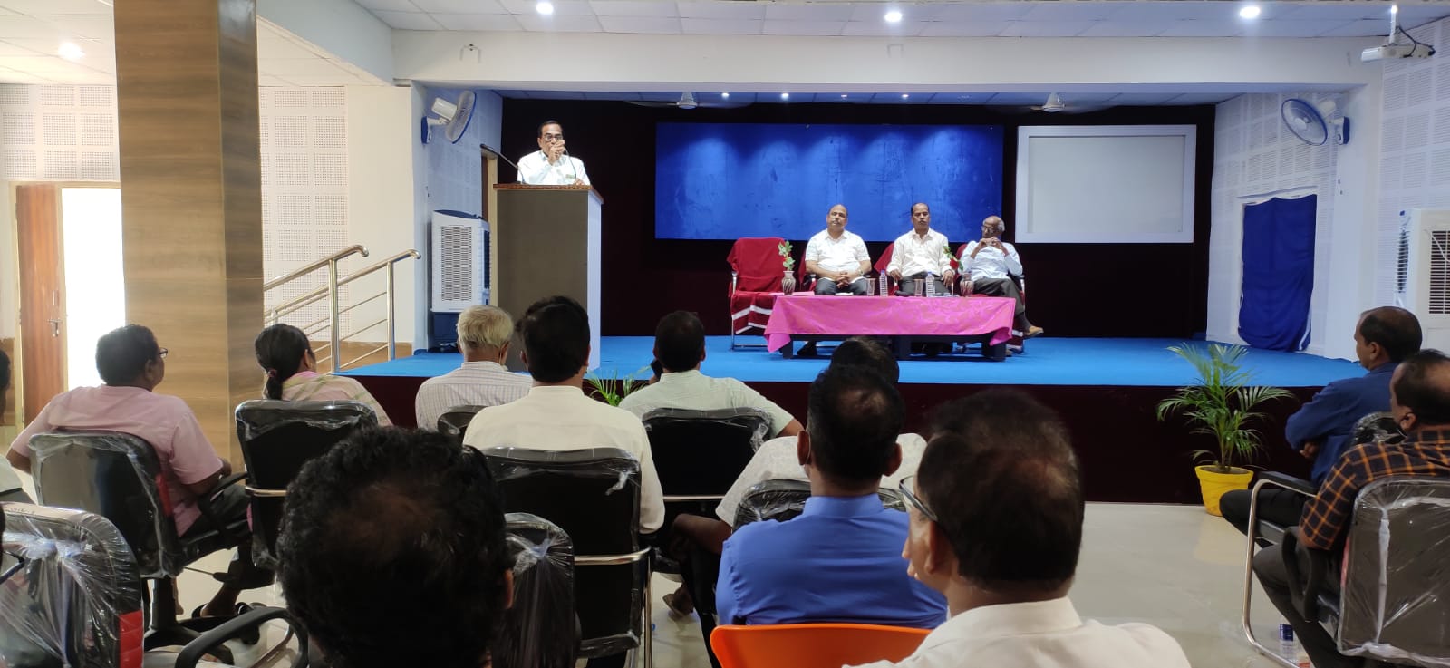 POST NAAC REACREDITATION REVIEW MEETING