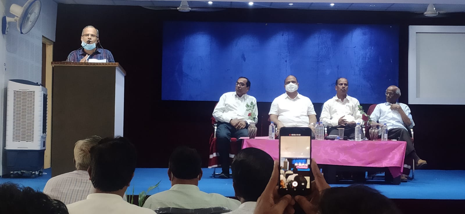 POST NAAC REACREDITATION REVIEW MEETING