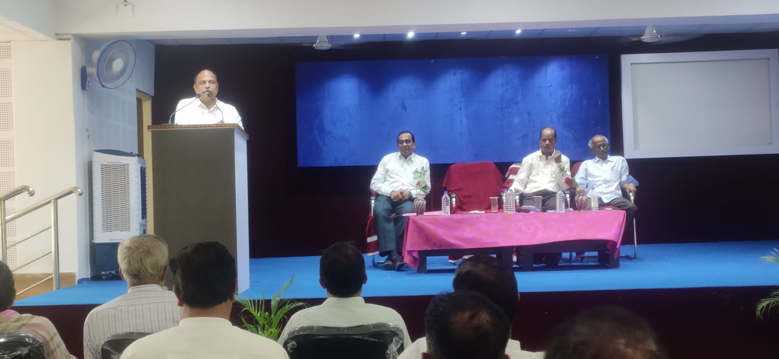 POST NAAC REACREDITATION REVIEW MEETING