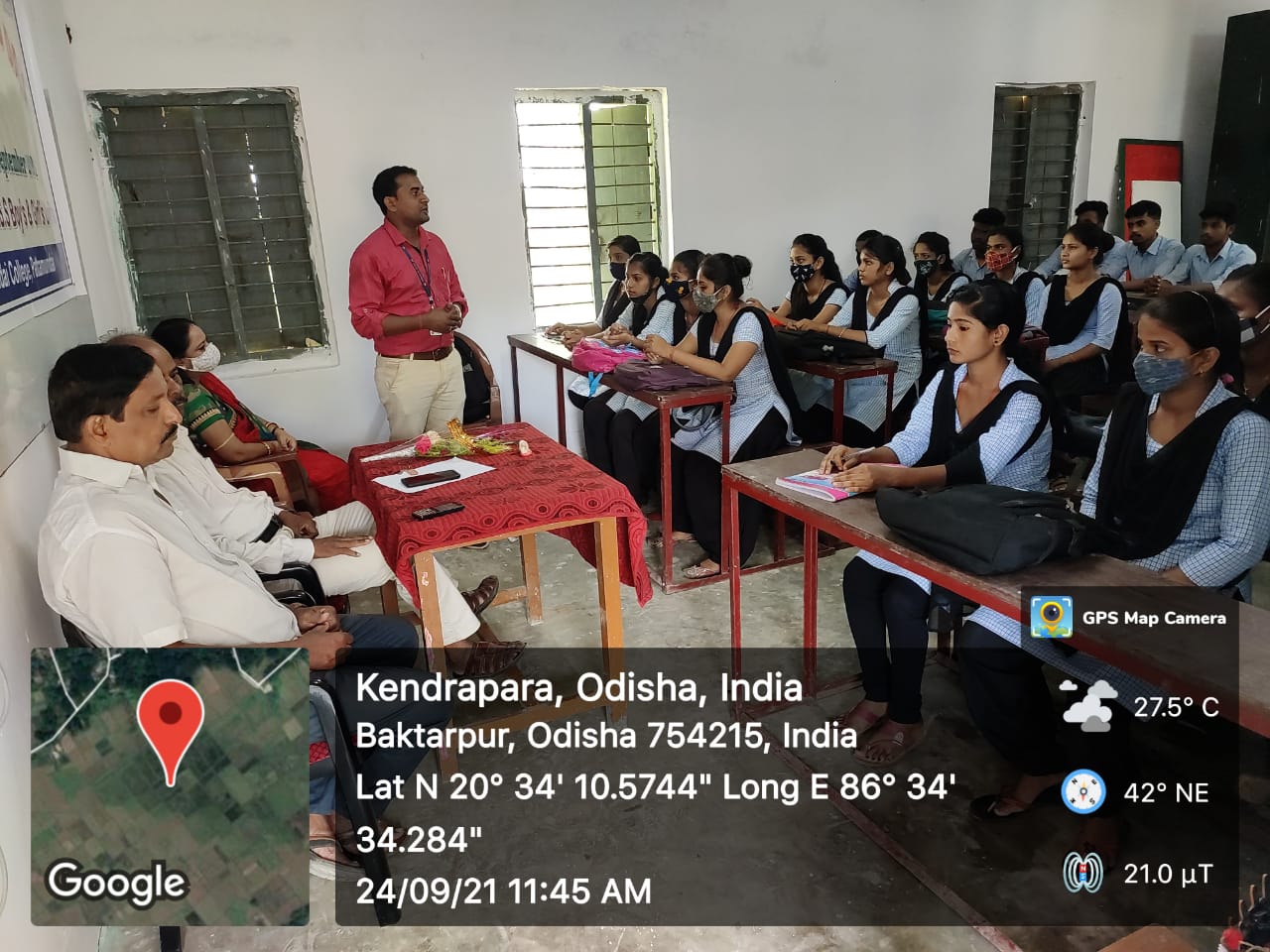 OBSERVATION OF NSS DAY ON 24.09.2021