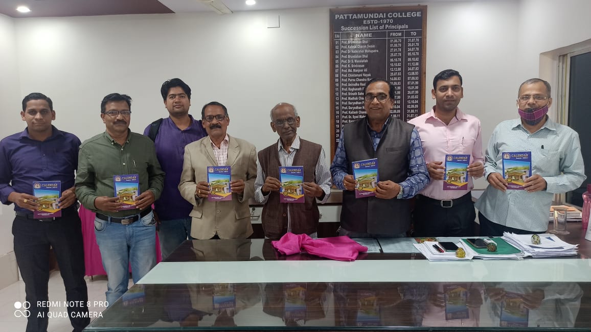 INAUGURATION OF COLLEGE CALENDAR FOR THE SESSION 2020-21